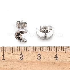 304 Stainless Steel Stud Earrings for Women&nbsp;EJEW-F361-03P
