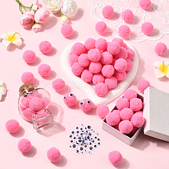 150Pcs Polyester Pom Pom Ball&nbsp;DIY-SC0031-33D