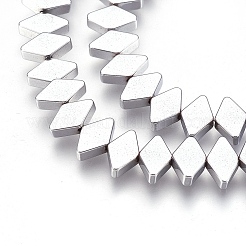Electroplate Non-magnetic Synthetic Hematite Bead Strands&nbsp;G-I208-18-C-L