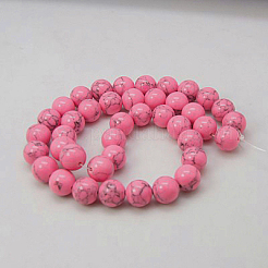 Synthetic Turquoise Beads Strands&nbsp;TURQ-H038-4mm-XXS08