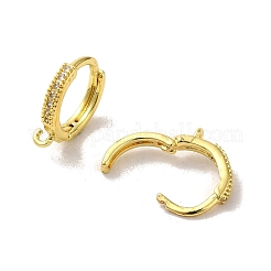 Brass Hoop Earring Findings&nbsp;FIND-Z039-32G