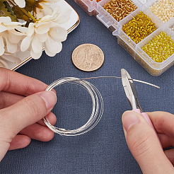 925 Sterling Silver Wires&nbsp;STER-BBC0006-68B
