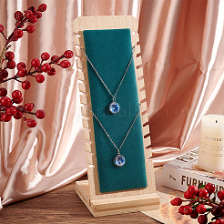 Phyllostachys Pubescens Necklace Display Stand&nbsp;NDIS-WH0002-14C
