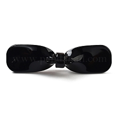 Cellulose Acetate & Iron Alligator Hair Clips&nbsp;AJEW-K047-01G-03