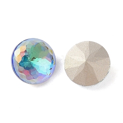 Glass Rhinestone Cabochons&nbsp;RGLA-L029-10B-SPLA