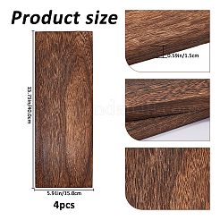 4Pcs Wooden Wall Holders&nbsp;AJEW-FH0007-79A