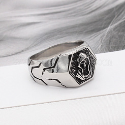 316L Surgical Stainless Steel Finger Rings for Men&nbsp;FS-WG2869D-05