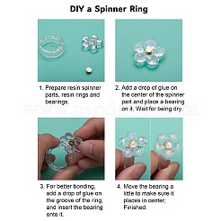 DIY Spinning Fidget Ring Silicone Molds&nbsp;DIY-P059-09