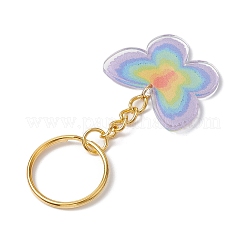 4Pcs 4 Styles Iron Keychains&nbsp;KEYC-JKC00945