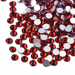 Glass Flat Back Rhinestone Cabochons&nbsp;RGLA-S002-12SS-28