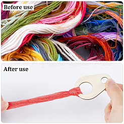 12 Skeins 6-Ply Polyester Embroidery Floss&nbsp;OCOR-CY0002-75