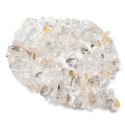 天然ハーキマーダイヤモンドビーズ連売り  チップ  5~8x5~8mm  穴：1mm  約31.5インチ&nbsp;G-M205-95