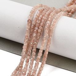 Natural Strawberry Quartz Beads Strands&nbsp;G-H042-B19-01