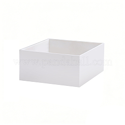 Square Transparent Acrylic Jewelry Packing Boxes with Lid&nbsp;CON-WH0085-169