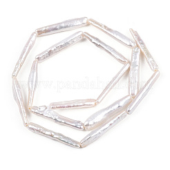 Natural Baroque Pearl Keshi Pearl Beads Strands&nbsp;PEAR-S020-Z02