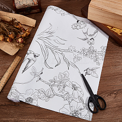 PVC Waterproof Wall Stickers&nbsp;STIC-WH0004-50B