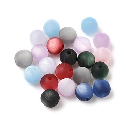 Resin Imitation Cat Eye Beads&nbsp;RESI-Q025-01A