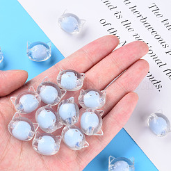 Transparent Acrylic Beads&nbsp;MACR-S373-115-B08