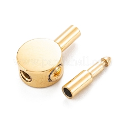 304 Stainless Steel Bayonet Clasps&nbsp;LS-STAS-P285-03G
