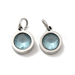 304 Stainless Steel Pendants&nbsp;STAS-D189-07P-C