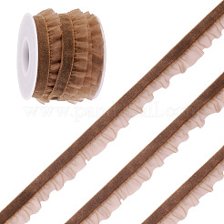 5 Yards Elastic Velvet Organza Ribbon&nbsp;SRIB-TA0001-29