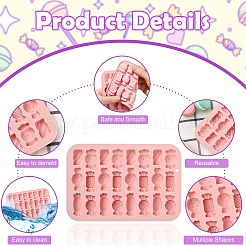 2Pcs Candy Shaped Silicone Fondant Molds&nbsp;ST-CJ0043-022