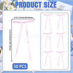 50Pcs Polyester Bowknot for Party Decoration&nbsp;DIY-GF0011-78A