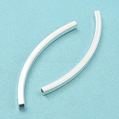 925 Sterling Silver Tube Beads&nbsp;STER-Q191-03B-S