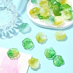 40Pcs 5 Colors Glass Beads&nbsp;GLAA-YW0003-80