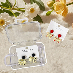 12Pcs Luggage Cases Transparent Plastic Candy Gift Storage Boxes&nbsp;CON-CN0001-08