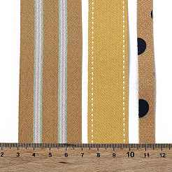 9 Yards 3 Styles Polyester Ribbon&nbsp;SRIB-C002-05A