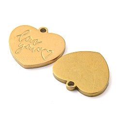 Valentine's Day 316 Surgical Stainless Steel Pendants&nbsp;STAS-G325-18B