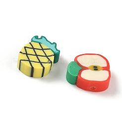 Fruit & Vegetable Theme Handmade Polymer Clay Beads&nbsp;CLAY-F006-02