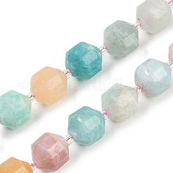 Natural Amazonite & Kunzite & Aventurine Beads Strands&nbsp;G-O201B-149H