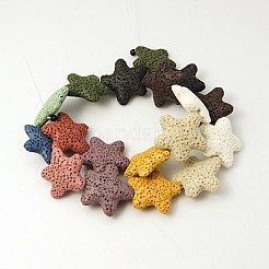 Natural Lava Rock Beads Strands&nbsp;G915-12