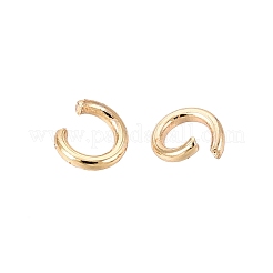 304ステンレススチールオープン丸カン  ラウンド  ゴールドカラー  3x0.6mm  内径：2mm  22ゲージ  約583個/袋&nbsp;STAS-Q113-3x0.6mm-G-01