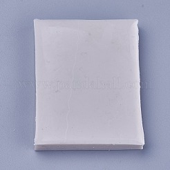 食品グレードのシリコンモールド  フォンダン型  DIYケーキデコレーション用  チョコレート  キャンディ  UVレジン＆エポキシ樹脂ジュエリー作り  タツノオトシゴ  ライトグレー  60x48x9mm&nbsp;X-DIY-L019-020A