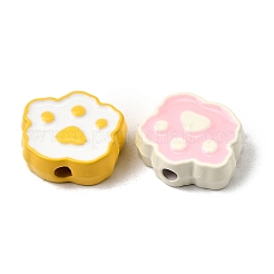 Baking Paint Alloy Enamel Beads&nbsp;FIND-G092-01B