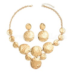 Alloy Pendant Necklaces & Stud Dangle Earrings Sets for Women&nbsp;FS-WG70423-01