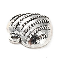 合金のチベット風チャーム  ハート  アンティークシルバー  16x16x5.5mm  穴：1.6mm  約396個/500g&nbsp;PALLOY-P293-019AS
