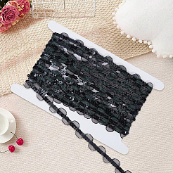 7.5 Yards Polyester Lace Ribbons&nbsp;SRIB-CY0001-46A