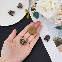 4Pcs Tibetan Style Alloy European Beads&nbsp;TIBEB-FH0001-40AS