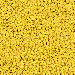 MIYUKIデリカビーズ  シリンダー  日本製シードビーズ  11/0  （db2284) マット不透明グレーズパイナップル  1.3x1.6mm  穴：0.8mm  約10000個/袋  50 G /袋&nbsp;SEED-X0054-DB2284
