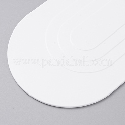Plastic Bookend Display Stands&nbsp;AJEW-WH0258-916B