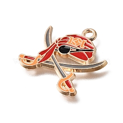 Alloy with Enamel Pendants&nbsp;AL-CBA9E11-03KCG-01