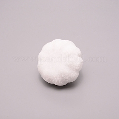 Flannel Simulation Plastic Foam Artificial Pumpkin Thanksgiving Party Decorations&nbsp;AJEW-WH0263-27B