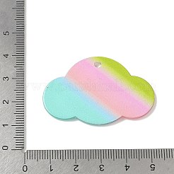Transparent Acrylic Pendants&nbsp;OACR-I018-04