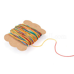50M Gradient Color Waxed Polyester Cords&nbsp;YC-TADJ0001-04E