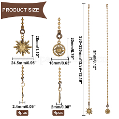 Alloy Ceiling Fan Pull Chain Extenders&nbsp;FIND-AR0002-80