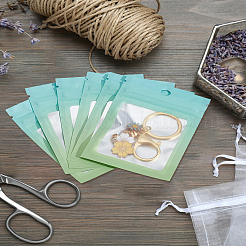 50Pcs Rectangle Plastic Yin-yang Resealable Bags&nbsp;OPP-LP0001-11B